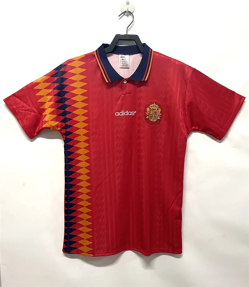 1994 Retro Spain Home Soccer Shirt AAA fan-grade — main view