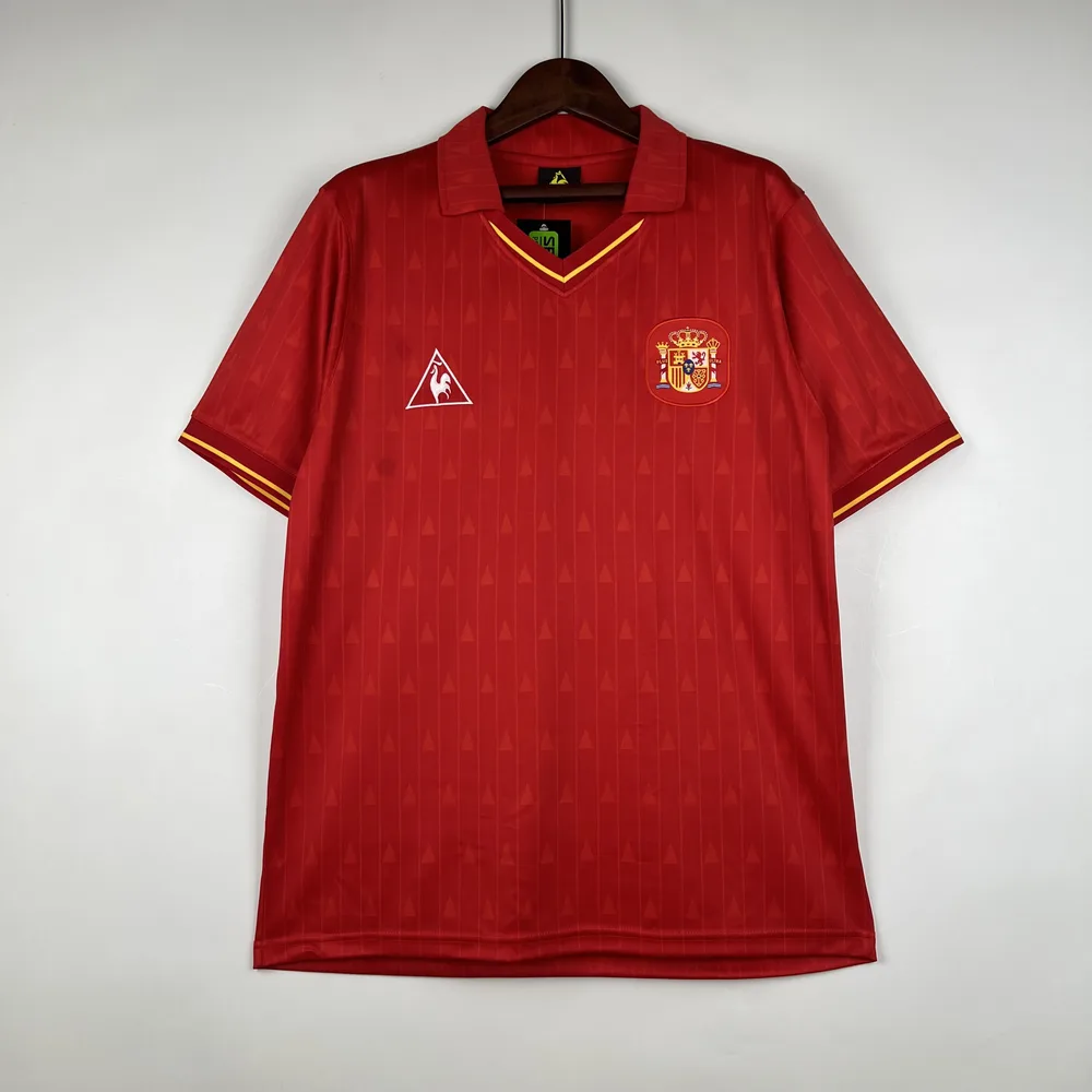 1988/1991 Retro Spain Home Jersey AAA fan-grade — main view