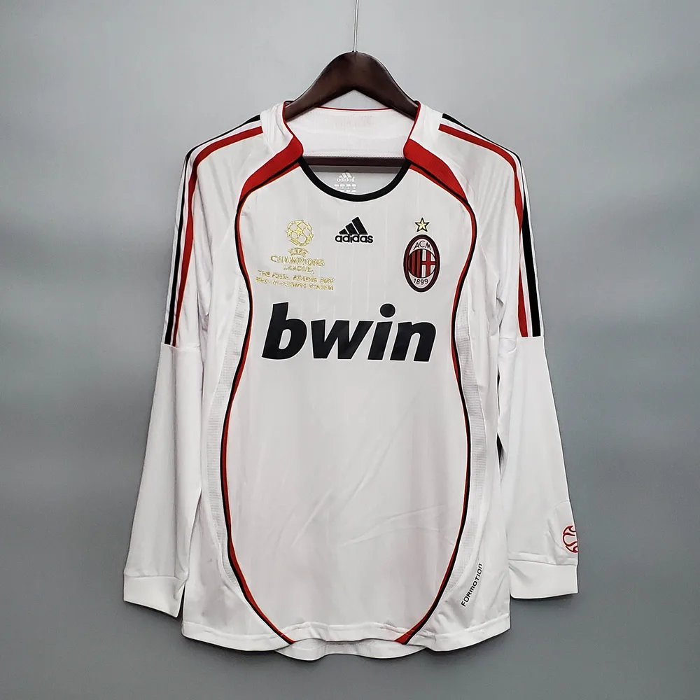 2006/2007 jersey Long Sleeve AC Milan Away