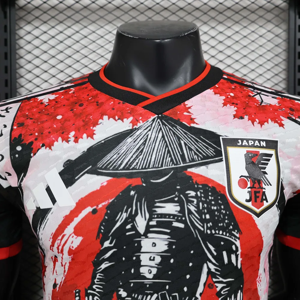 2024 Player Version Japan Special Edition Red Maple Leaf Warrior Football Shirt 1:1 Thai Quality