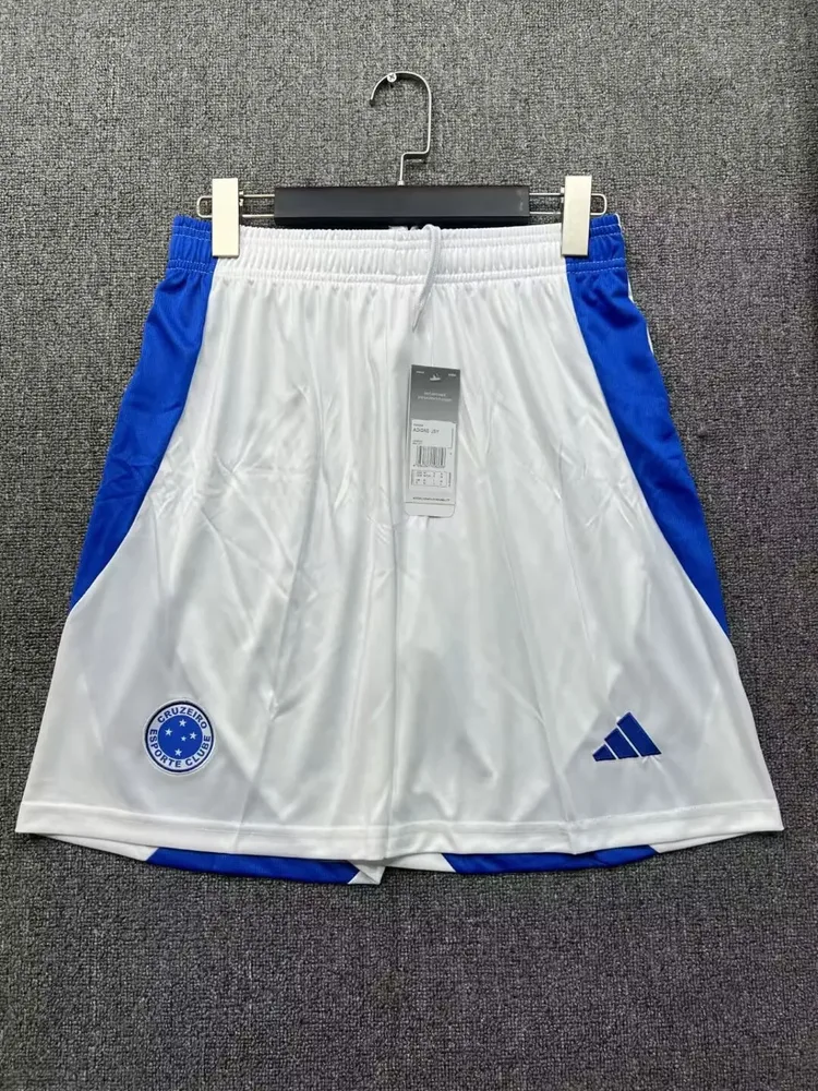 2025/2026 Cruzeiro Home Shorts AAA fan-grade — main view