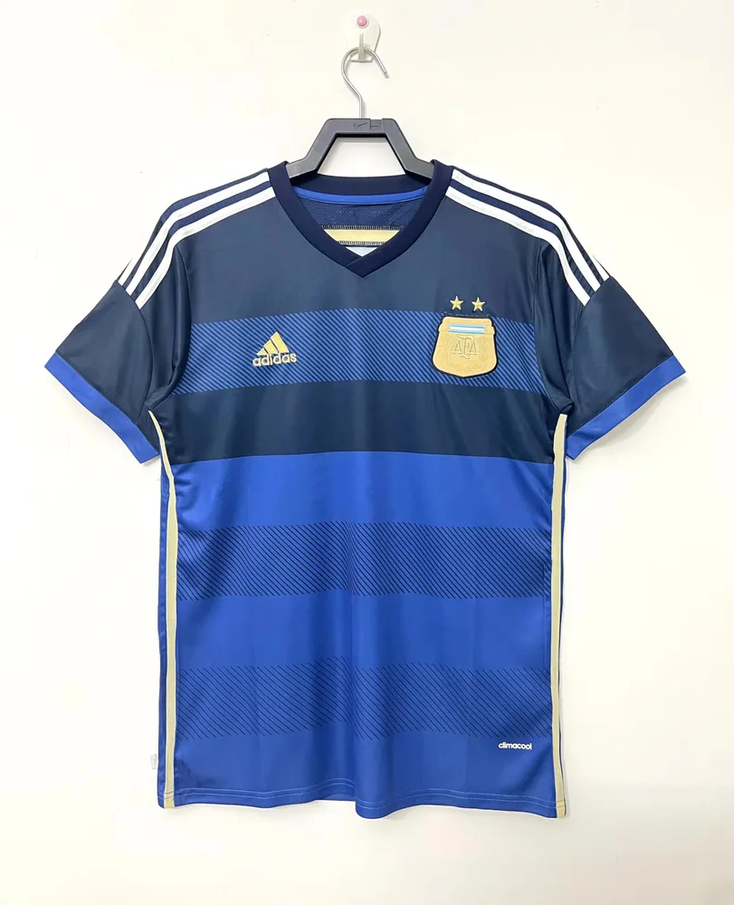 2014 Retro Argentina National Team Away Jersey 1:1 Thai Quality — main view