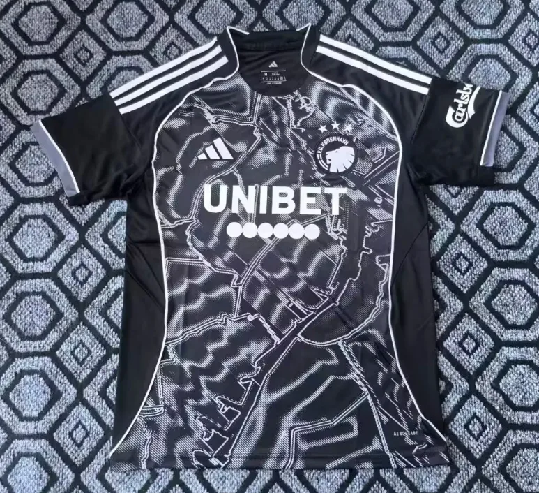 2025/2026 Kopenhagen Auswärts Fußballtrikot AAA fan-gradät — main view