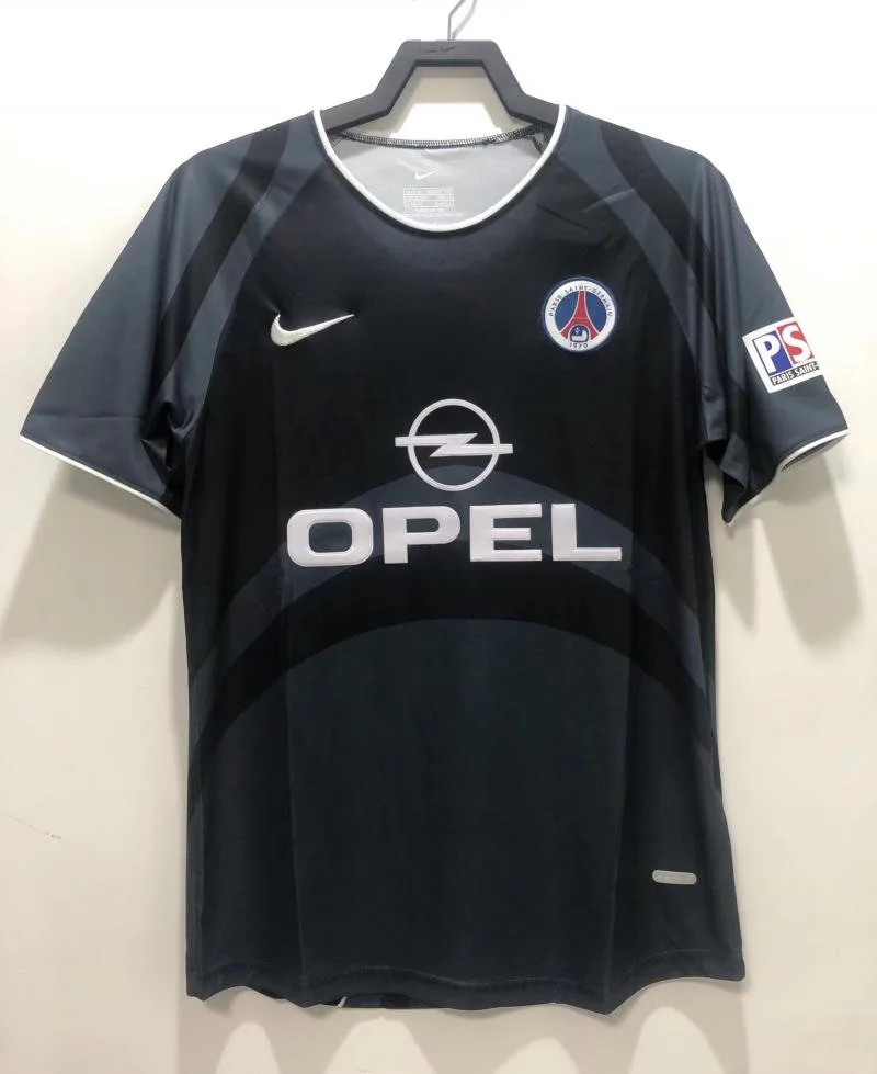 2001/2002 Maillot Troisième Extérieur Rétro Psg Paris Saint-Germain Qualité Thaï — main view