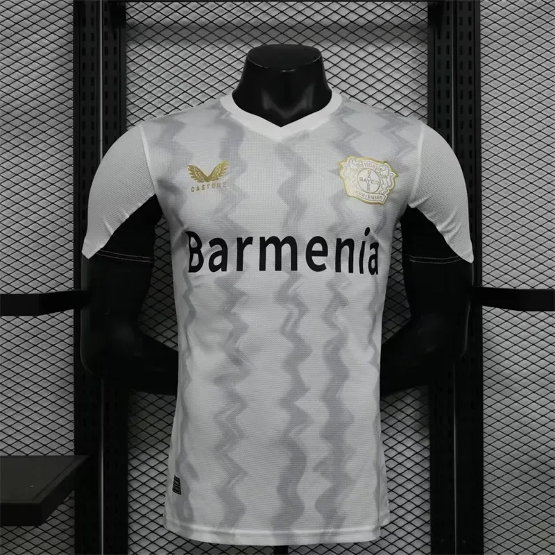 2024/2025 Leverkusen プレイヤーバージョン アウェイ フットボールジャージ タイ品質 — main view
