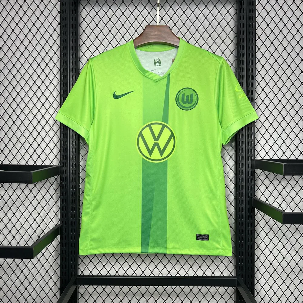 2024/2025 VfL Wolfsburg Home Football Shirt — main view