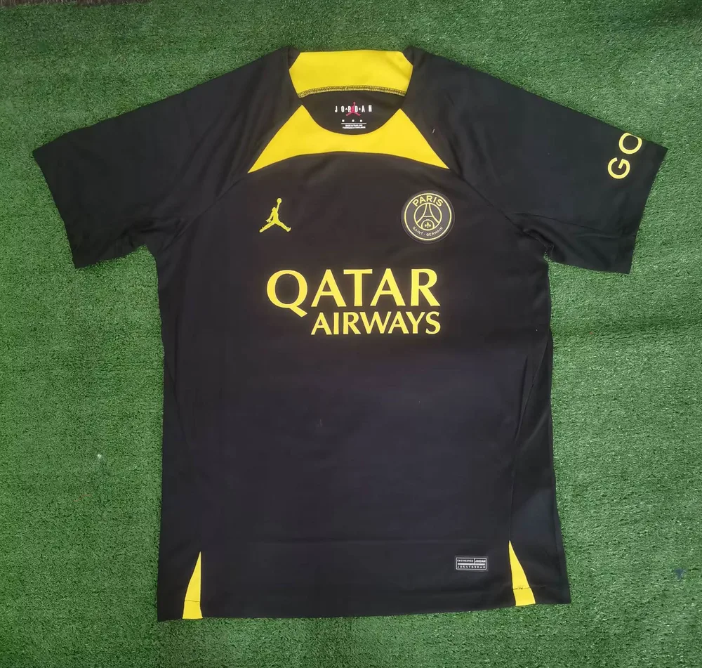 2022/2023 Psg Paris Saint-Germain Training Wear Black — main view