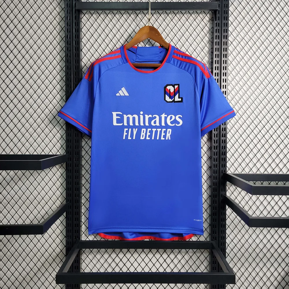 2023/2024 Lyonnais Away Football Shirt AAA fan-grade — main view