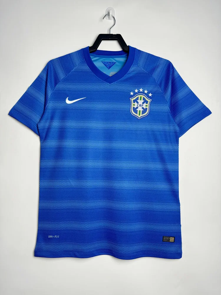 2014 Retro Brazil Away Soccer Jersey AAA fan-grade — main view