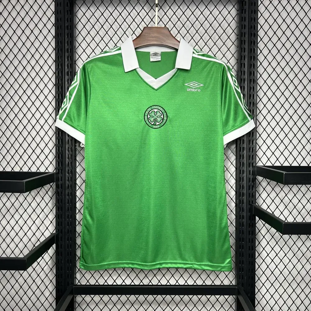 1980 Retro Celtic Home Football Shirt AAA fan-grade — main view