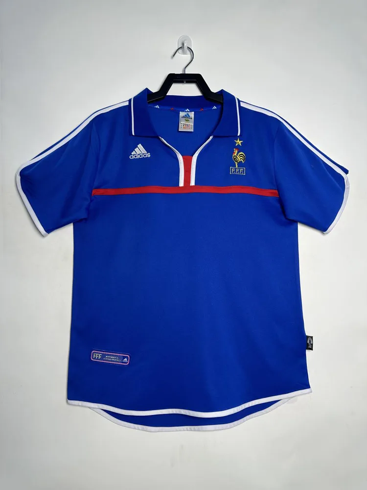 2000 Retro France Home Football Shirt AAA fan-grade — main view