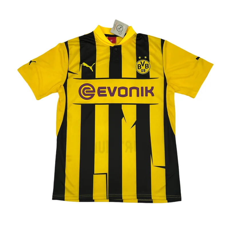 2012/2013 Retro Dortmund Home Football Shirt — main view