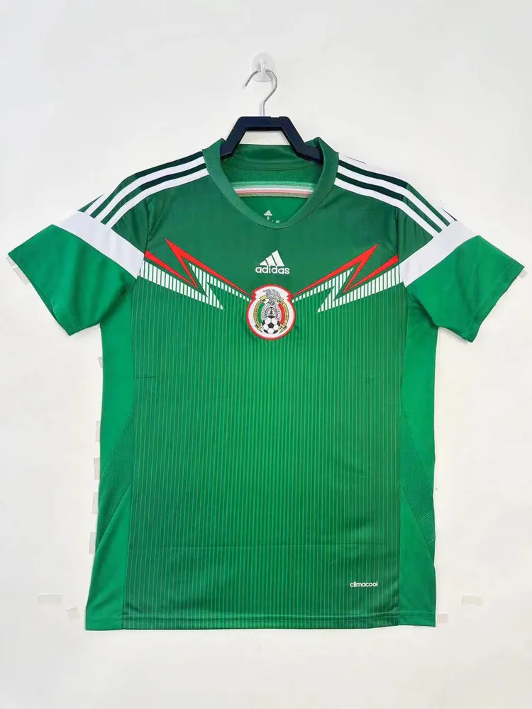 2014 Rétro Mexique Domicile Maillot de Football Qualité Thaï — main view