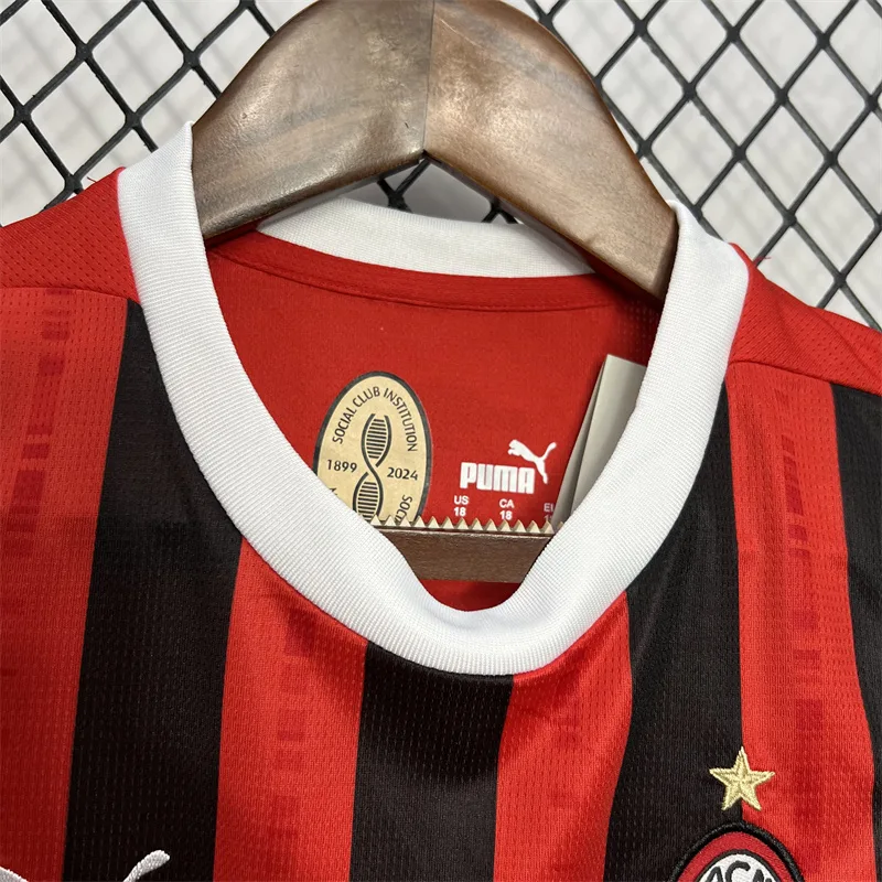 2024/2025 AC Milan Home Football Shirt