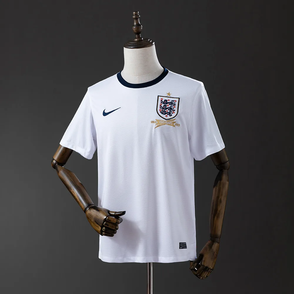 2013 Retro Inglaterra Local Camiseta de Fútbol AAA calidad aficionado — main view