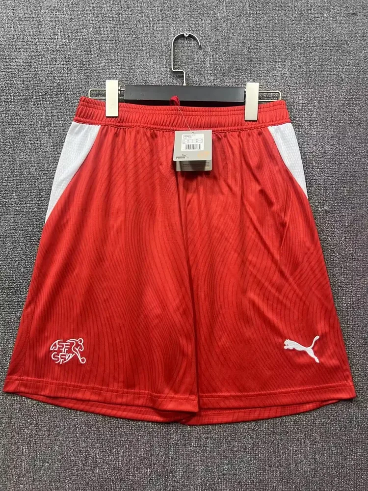 Short Domicile Maillot de Foot Suisse 2026 AAA fan-grade — main view