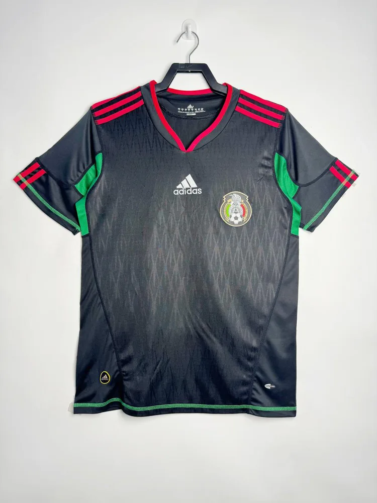 2010 Retro Mexico Away Soccer Jersey AAA fan-grade — main view