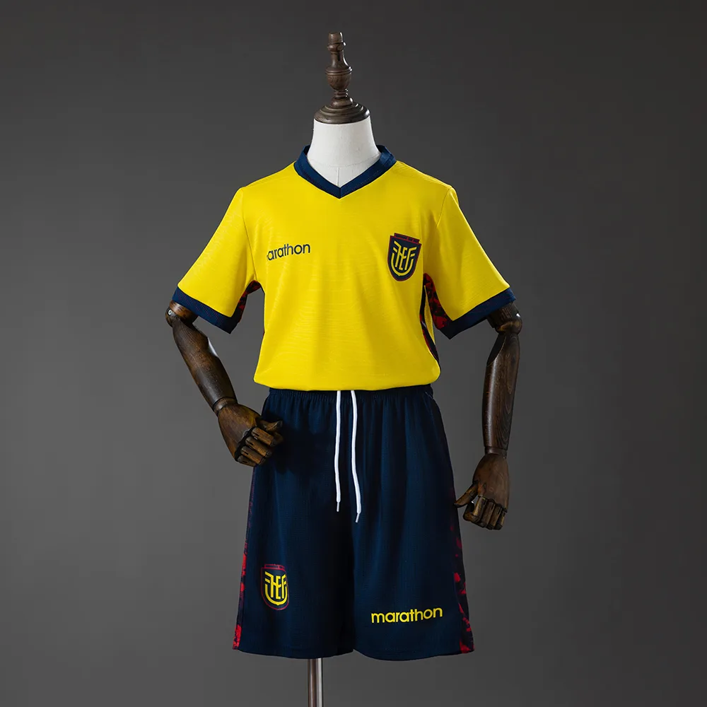 2026 Ecuador Home Kids Kit Jersey — main view