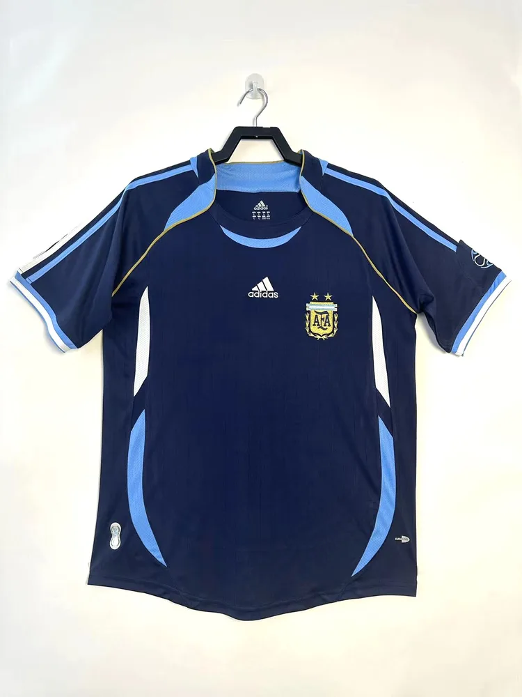 2006 Camiseta Visitante Retro Selección Argentina Calidad Tailandesa — main view