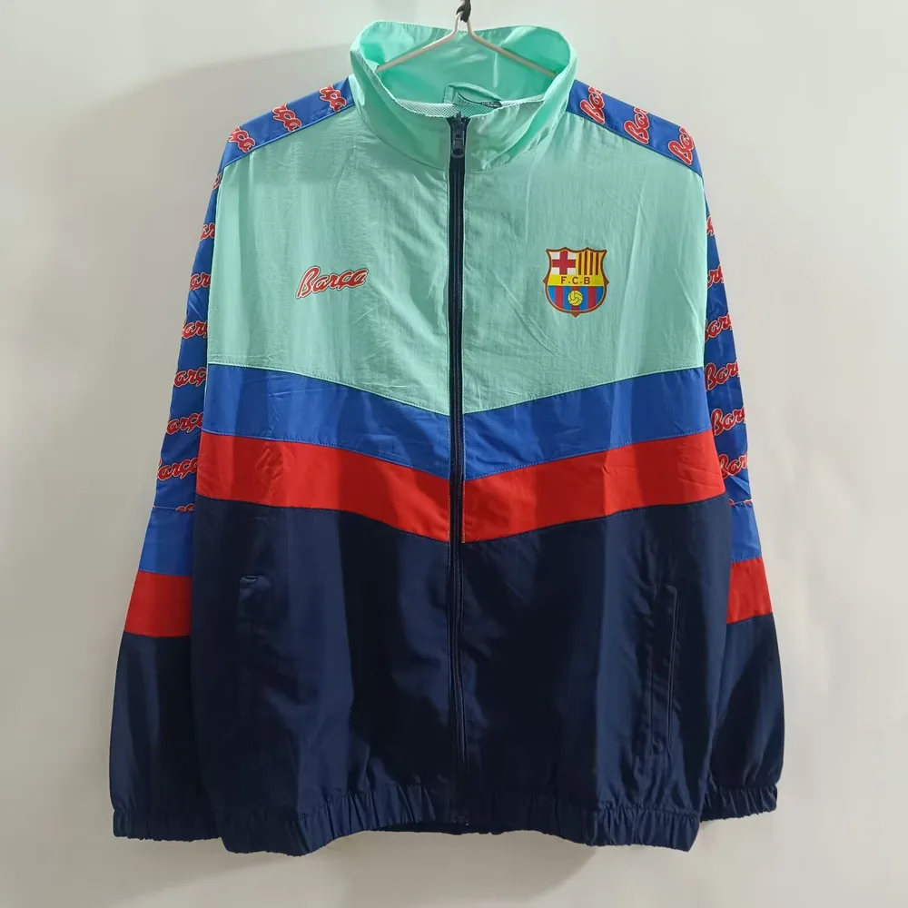 2025/2026 Barcelona Windbreaker Jersey AAA fan-grade 01 — main view