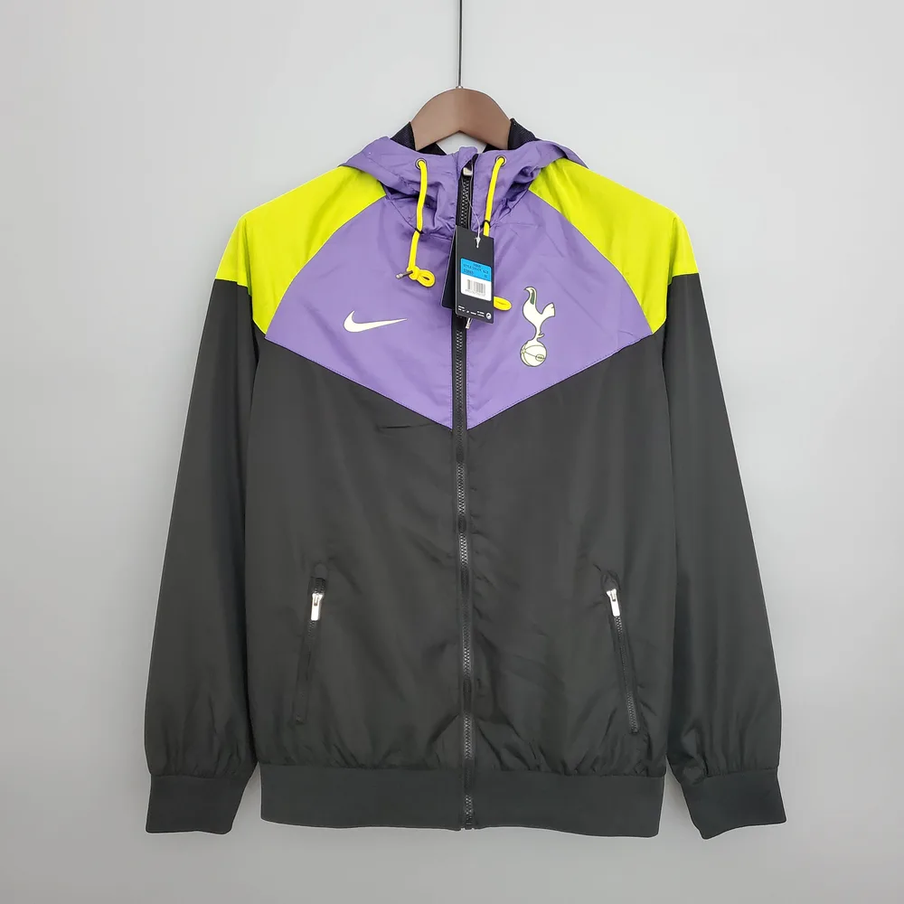 2021/2022 Tottenham Jersey Windbreaker Purple-Black — main view