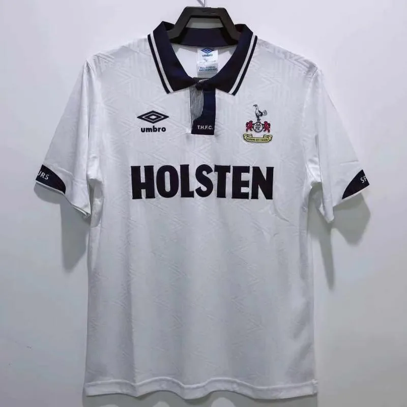 1991/1993 Retro Tottenham Hotspur Home Football Shirt AAA fan-grade — main view