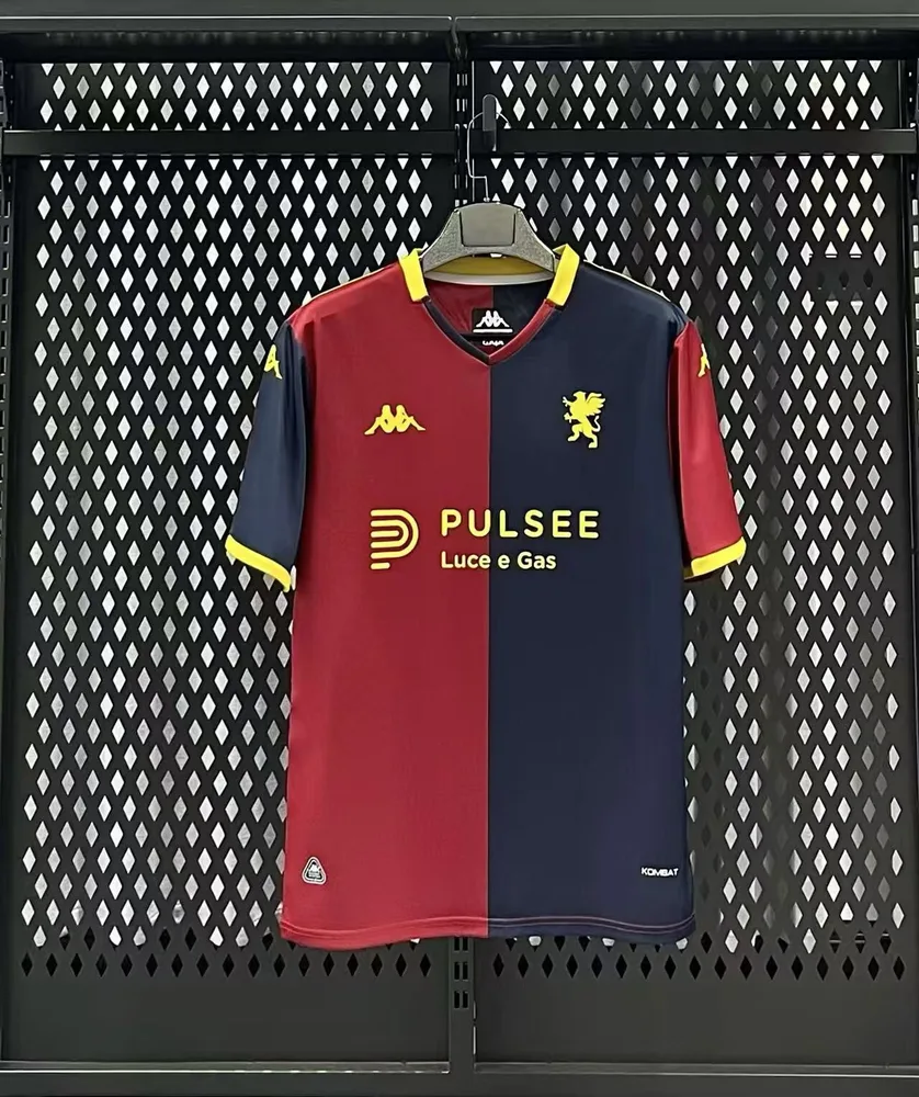 Camisa de Futebol Genoa Casa 2025/2026 Qualidade Tailandesa — main view