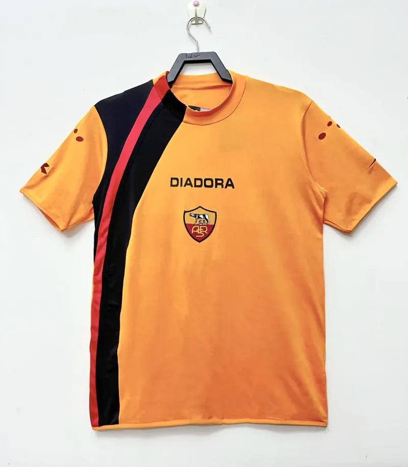 2005-2006 Retro Roma Home Soccer Jersey AAA fan-grade — main view