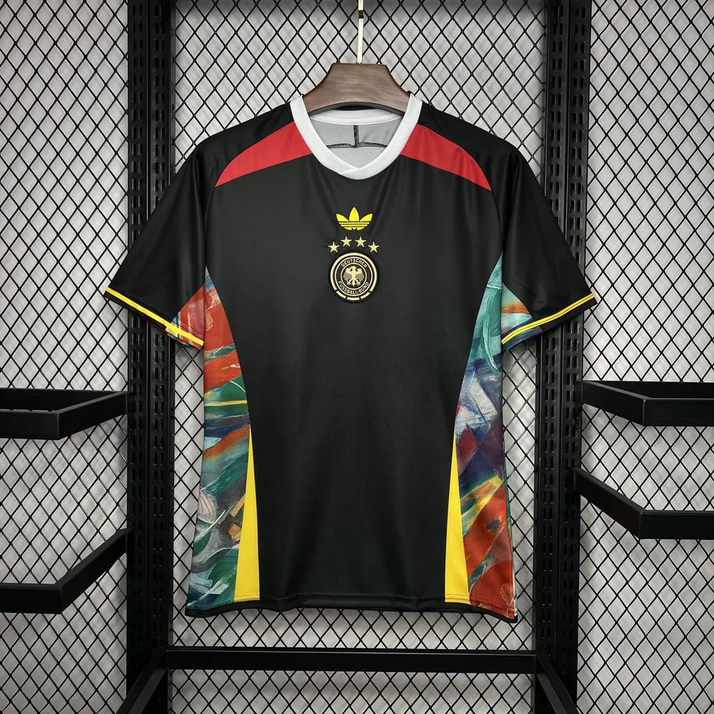 2024-2025 Germany Pre-match training uniform-2 Jersey AAA fan-grade — main view