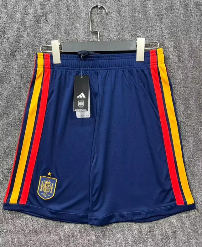 2026 Spain Home Shorts AAA fan-grade — main view