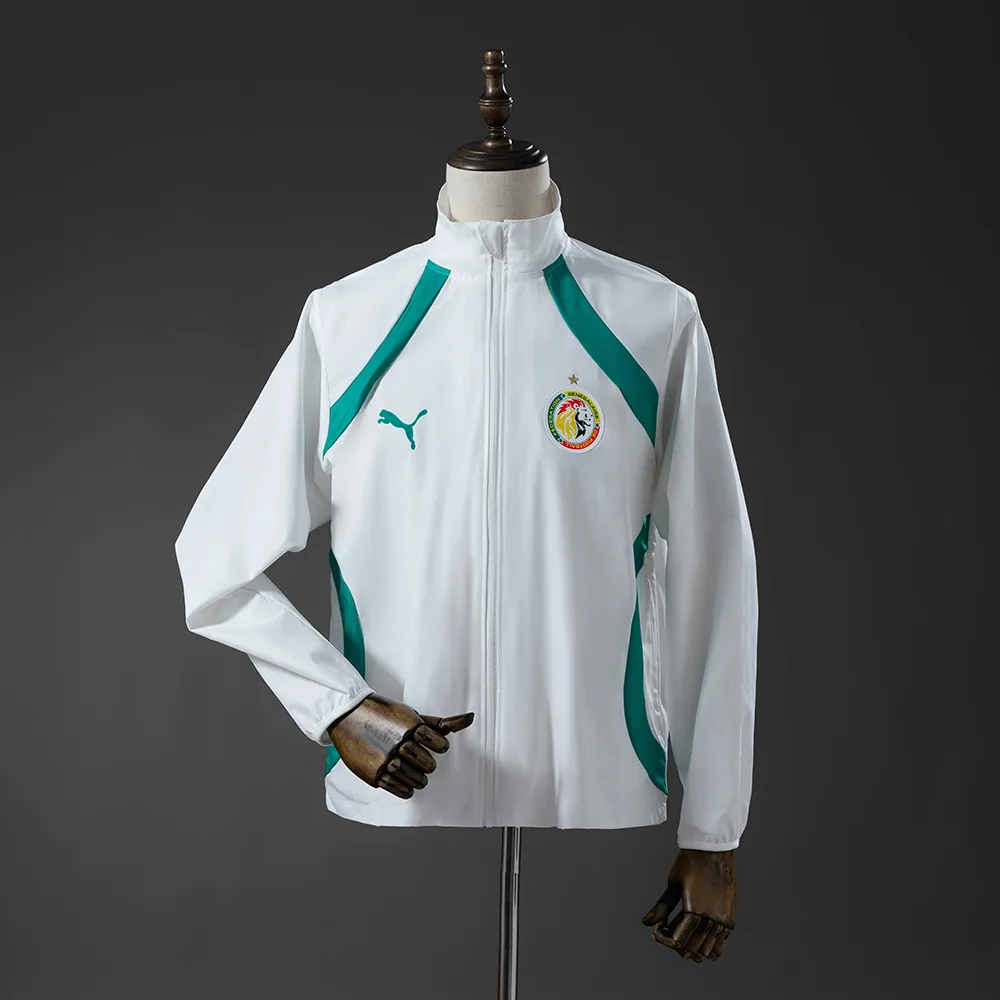 Corta-Vento da Seleção Nacional do Senegal 2026 - Branco — main view