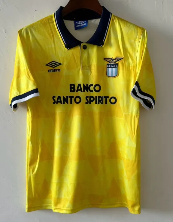 1991 Retro Lazio Away Soccer Jersey AAA fan-grade — main view