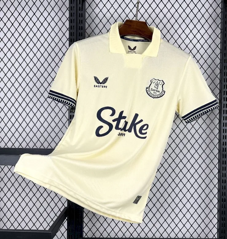 Maillot de football extérieur Everton 2025/2026 Qualité thaï 1:1 — main view