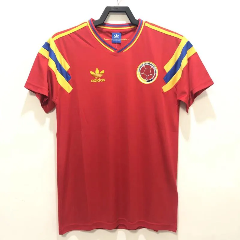 1990 Retro Colombia Away Football Shirt AAA fan-grade — main view