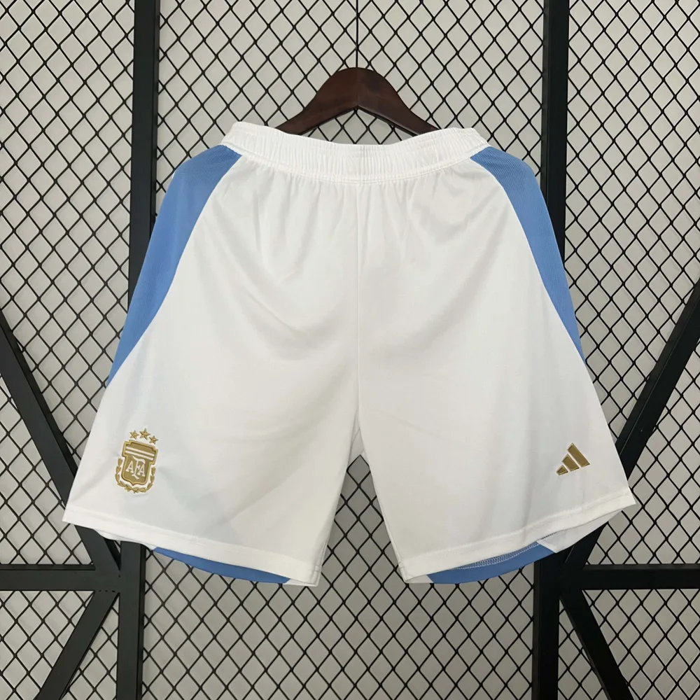 2024 Argentina National Team Home Shorts AAA fan-grade — main view
