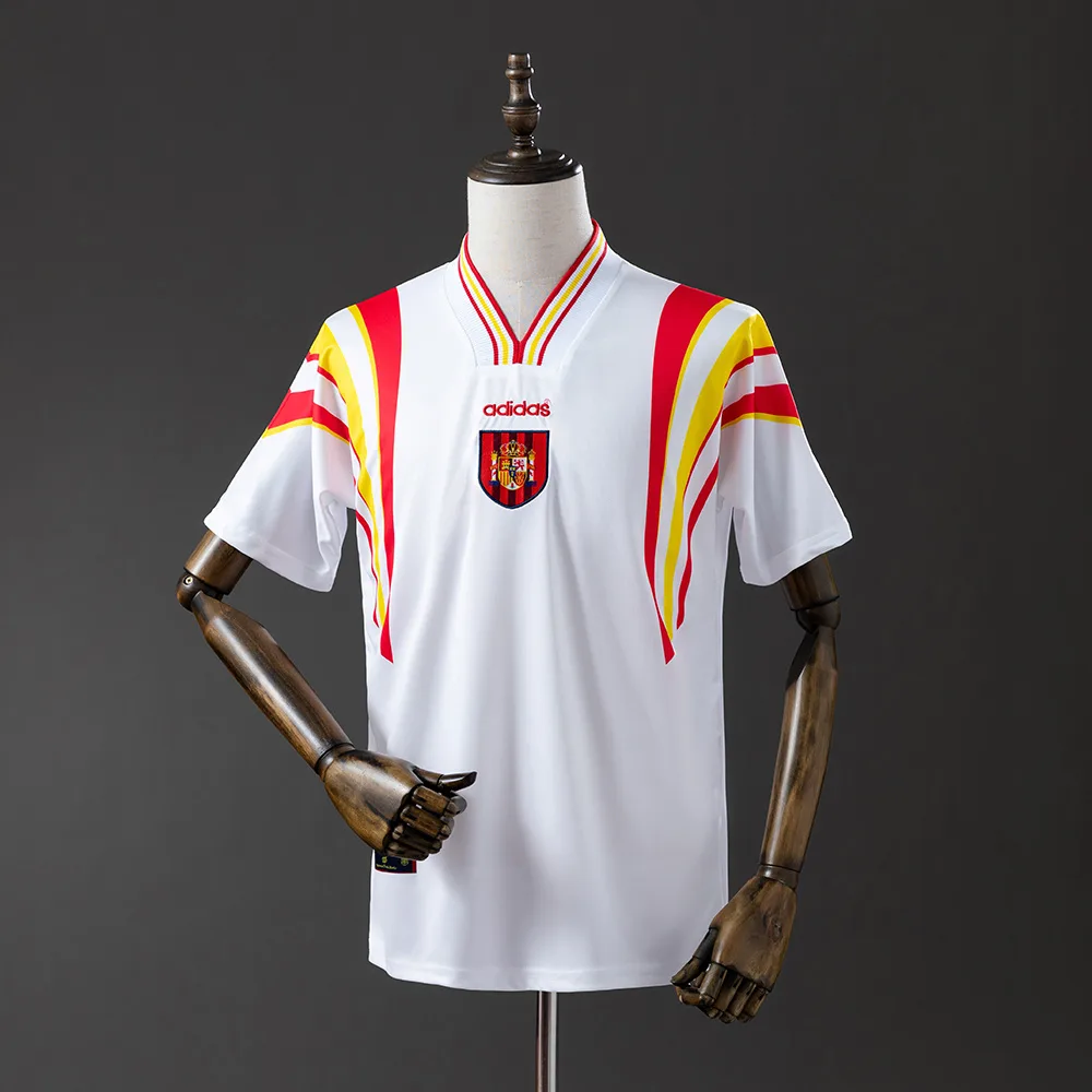 1996 Retro Spain Away Jersey AAA fan-grade — main view