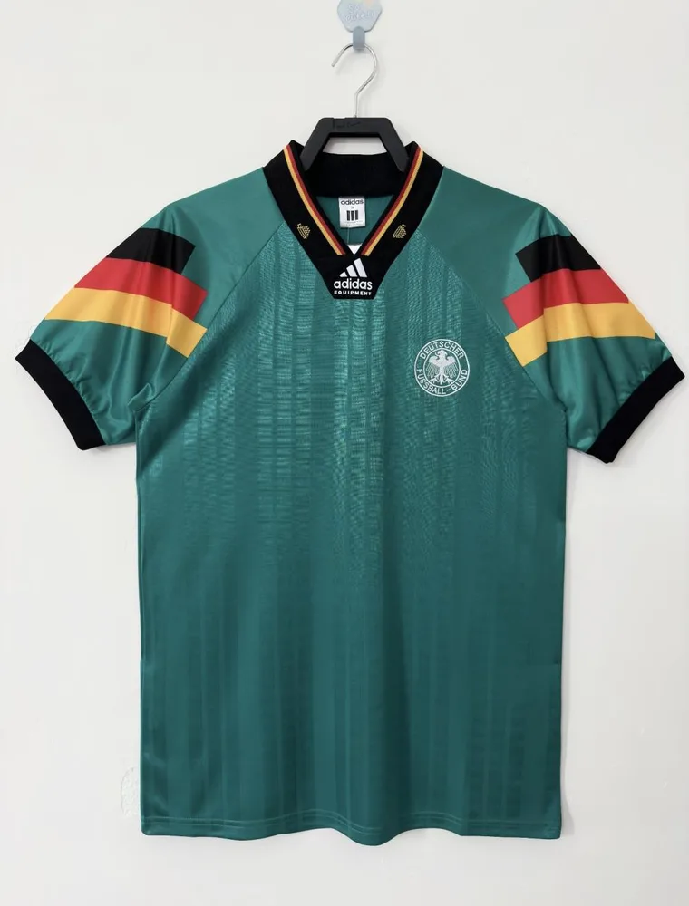 1992 Retro Soccer Jersey Germany Away — main view