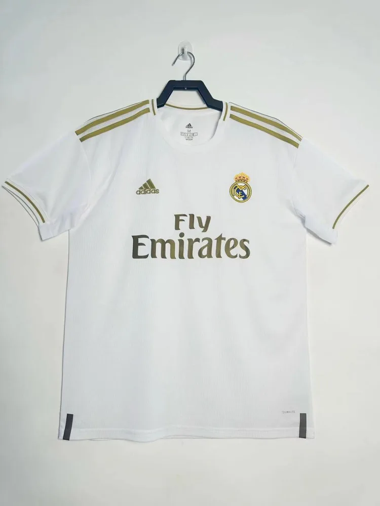 2019/2020 Rétro Real Madrid Domicile Maillot de Football Qualité Thaï — main view