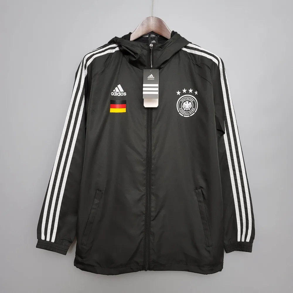 Corta-Vento Preto Camisa de Futebol Alemanha 2021 — main view