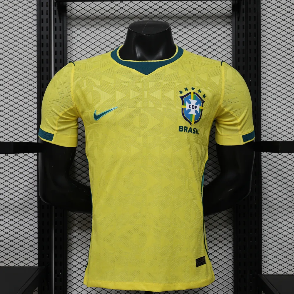نسخة اللاعب 2026 قميص البرازيل الوطني المنزلي درجة المشجع AAA — main view