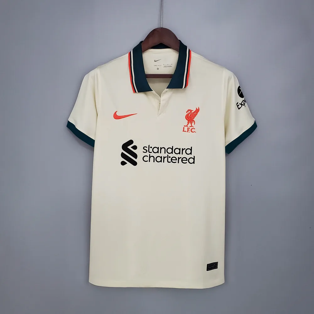 Maillot de football extérieur Liverpool 2021/2022 Qualité thaï — main view