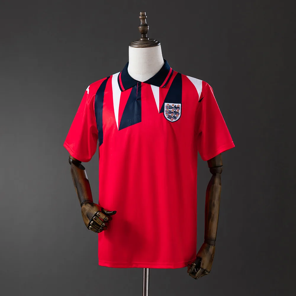 Camiseta Retro 1992 England Away AAA calidad fan — main view