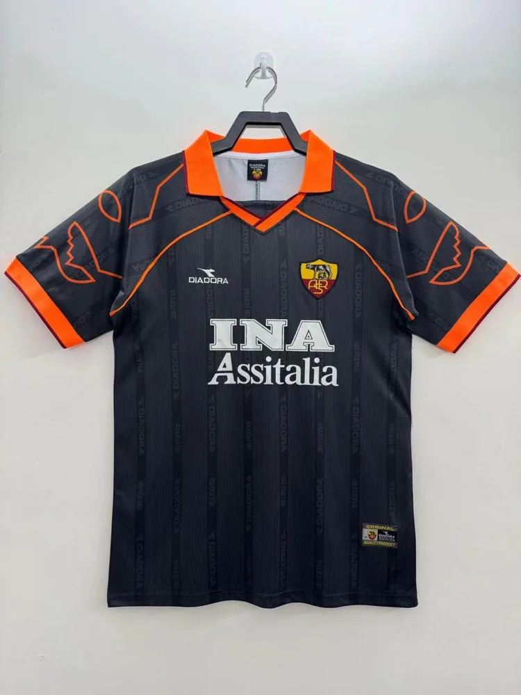 1999/2000 Retro Roma Away Soccer Jersey AAA fan-grade — main view
