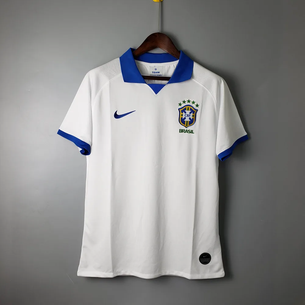 2019 Brazil Soccer Jersey Away — main view