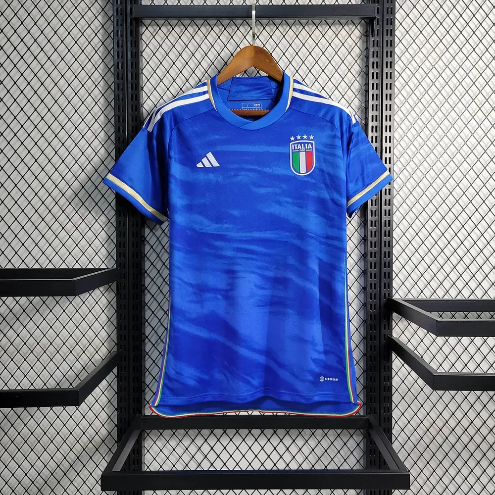 2023 イタリア ホーム サッカーシャツ — main view