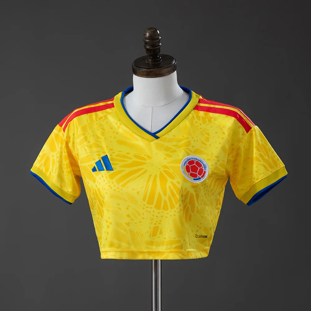 Camiseta de local de Columbia 2026 estilo crop top para mujer — main view