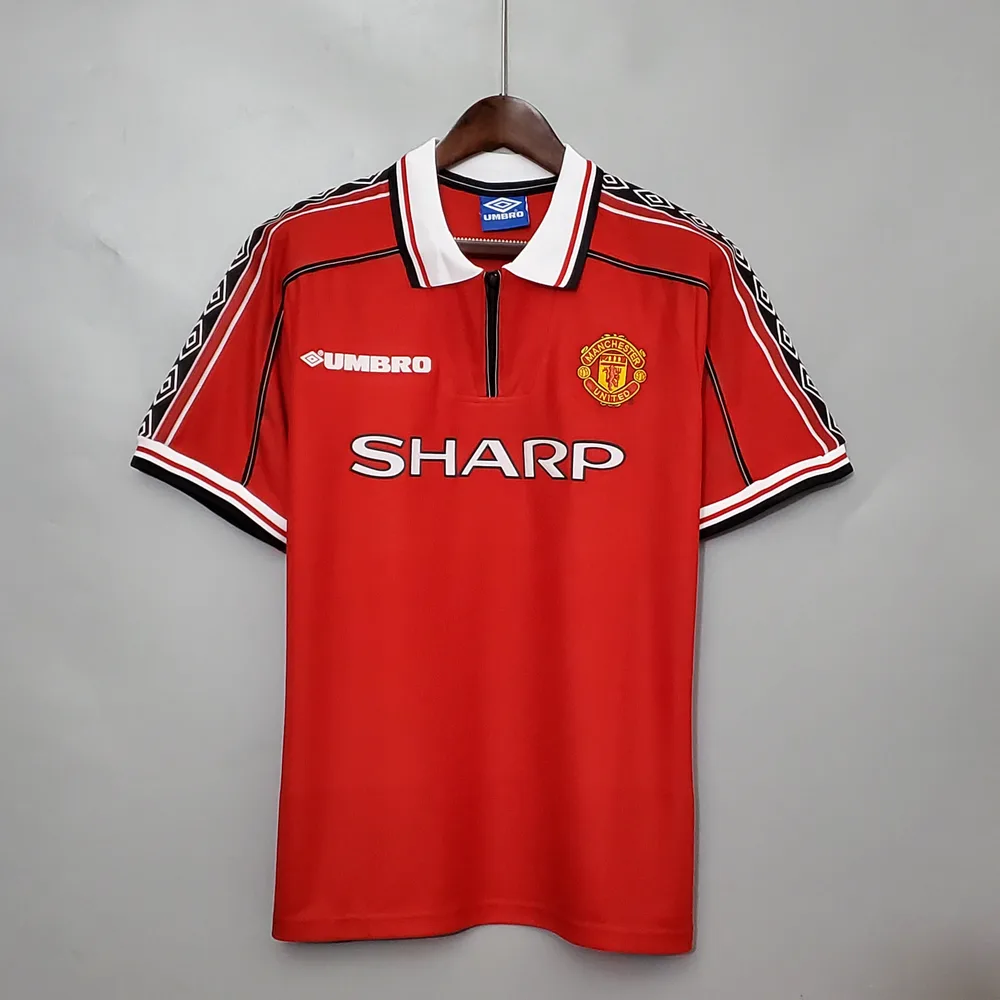 1998-1999 jersey Manchester United Home Football Shirt 1:1 Thai Quality
