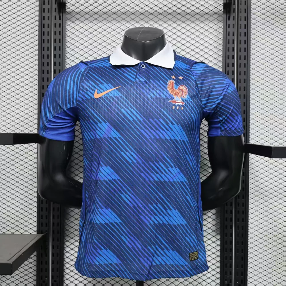 2026 France National Team Home Football Jersey Player Version 1:1 Thai Quality