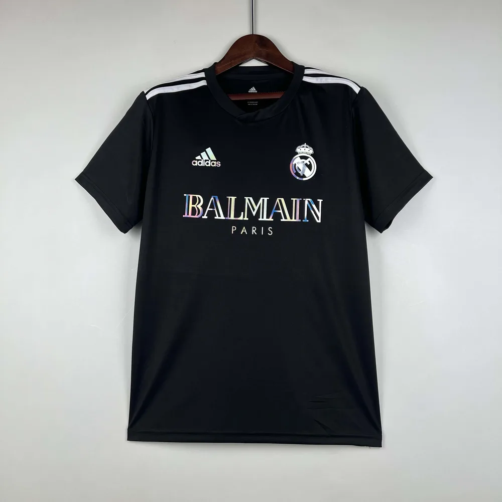2023-2024 Real Madrid Special Edition Black Football Shirt AAA fan-grade — main view