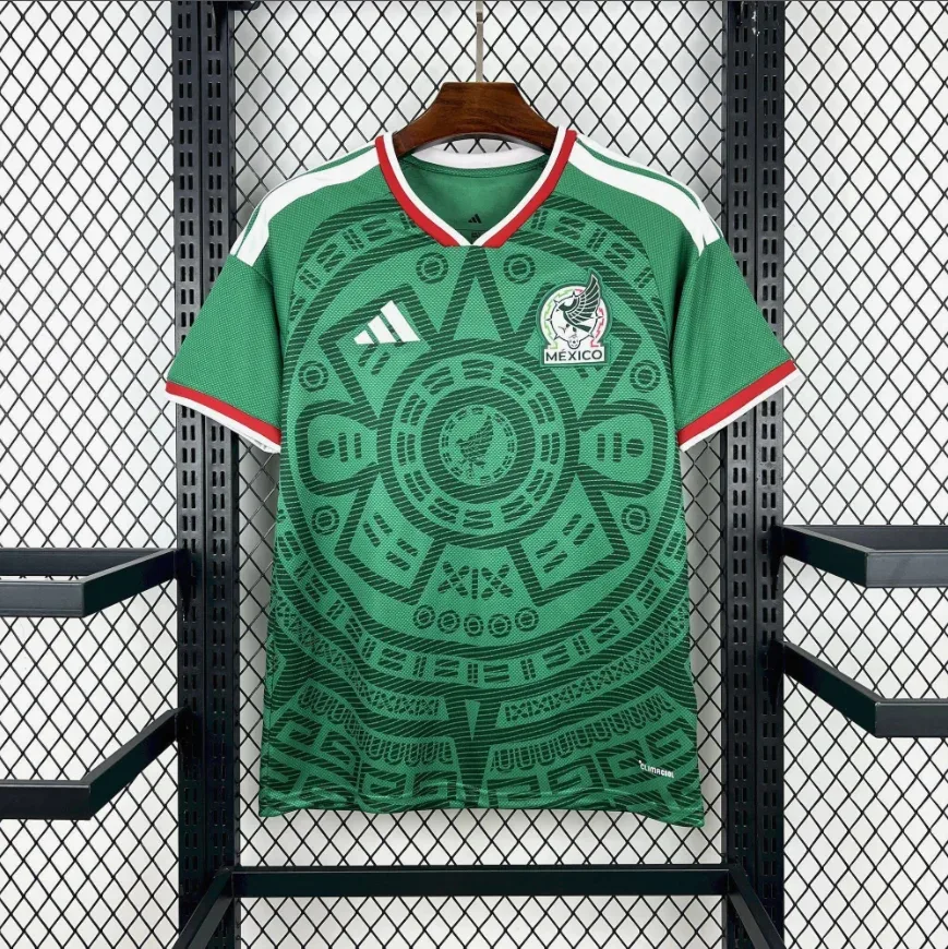 2026 メキシコ代表 ホーム サッカーシャツ AAA ファングレード — main view